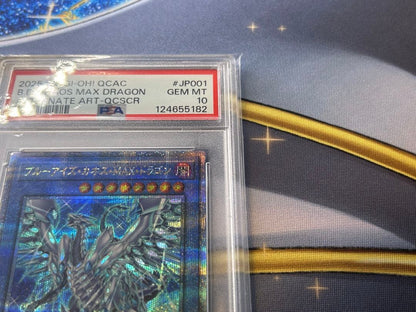 PSA 10 Yu-Gi-Oh Blue-Eyes Chaos Max Dragon — Japanese
