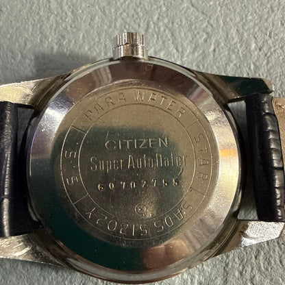 Citizen Super Jet Auto Data 39 Jewels Automatic Men's Watch — Japanese