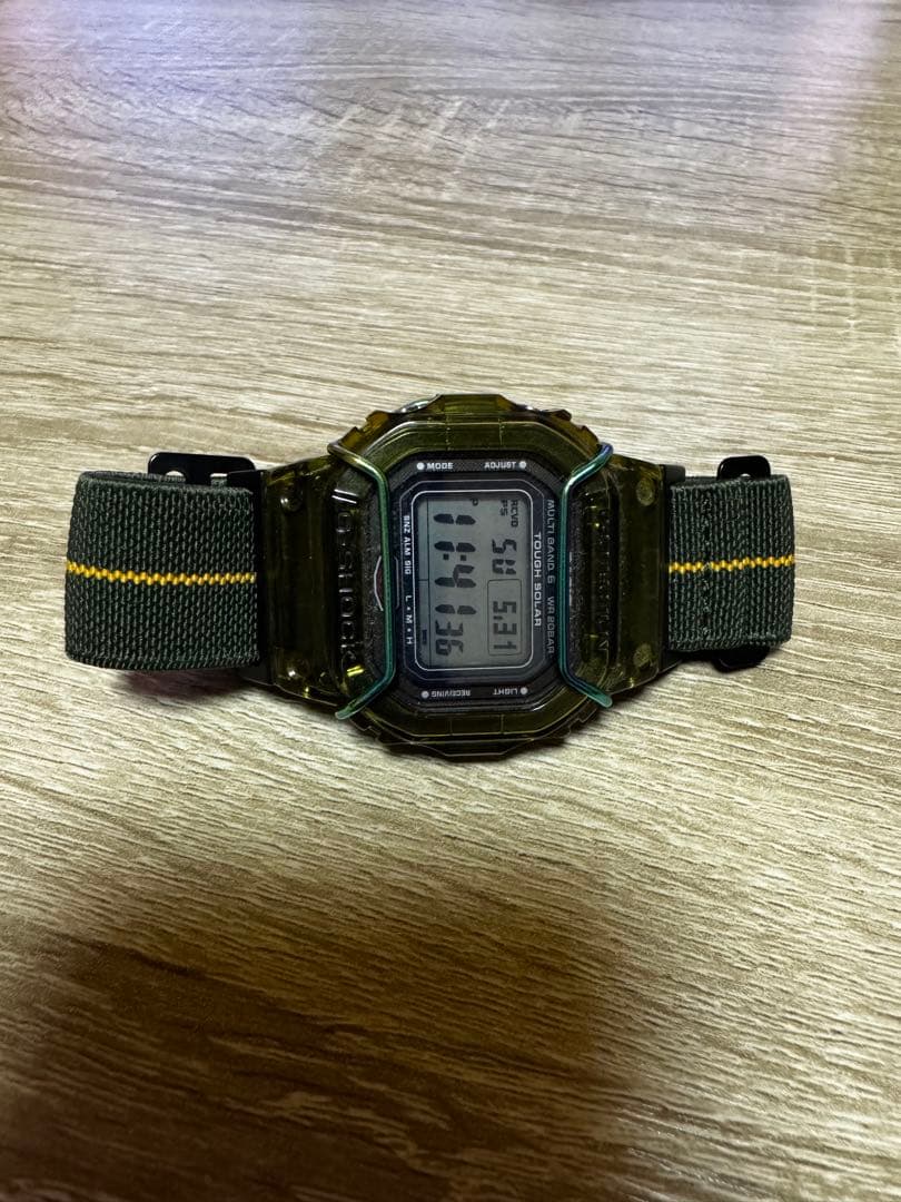 CASIO GW-5000 Solar Men's Watch — Japanese
