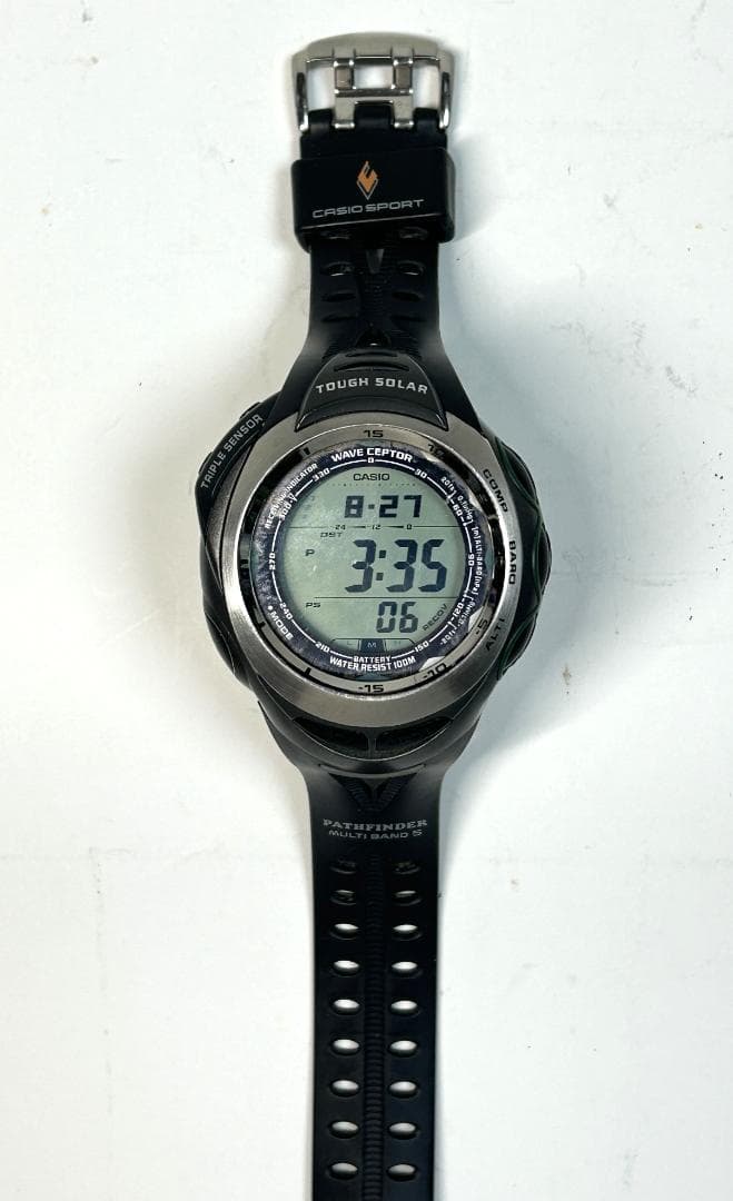 CASIO ProTrek PATH FINDER Solar Men's Watch — Japanese