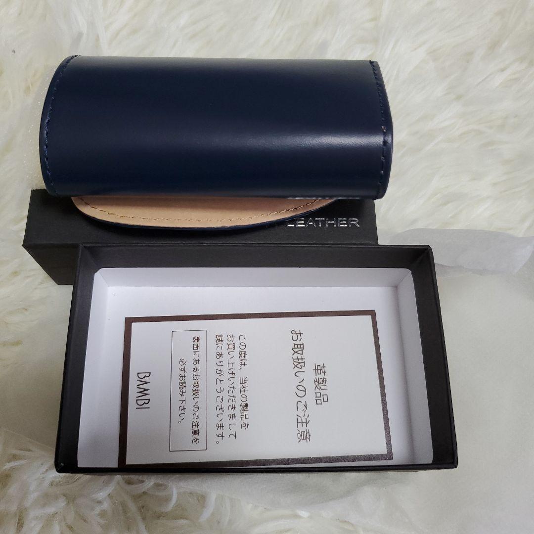 Sheaffer Cross ballpoint pen with compact MATSUSAKA LEATHER key case in black