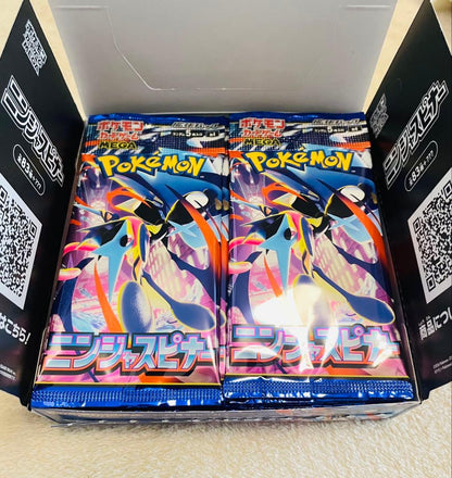 Pokemon Ninja Spinner Pokémon Trading Card Game Expansion Pack Box MEGA — M Expansion Pack Ninja Spinner — Japanese