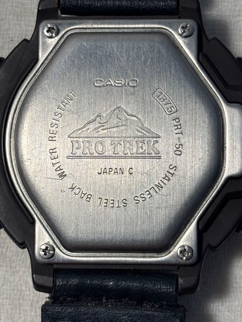 CASIO PROTREK PRT-50 Digital Men's Watch — Japanese