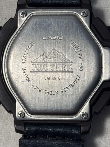 CASIO PROTREK PRT-50 Digital Men's Watch — Japanese