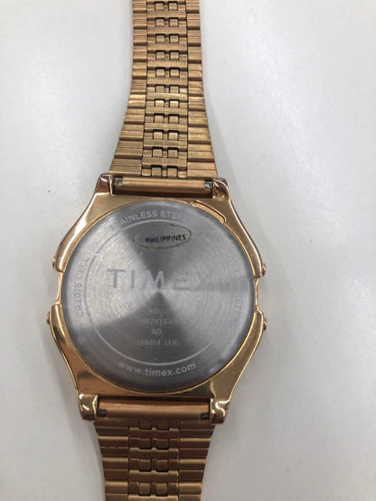 TIMEX Digital Gold/Green Men's Watch — Japanese