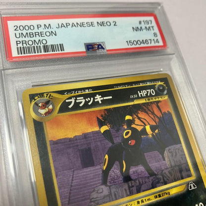 PSA 8 Pokemon Umbreon — Japanese
