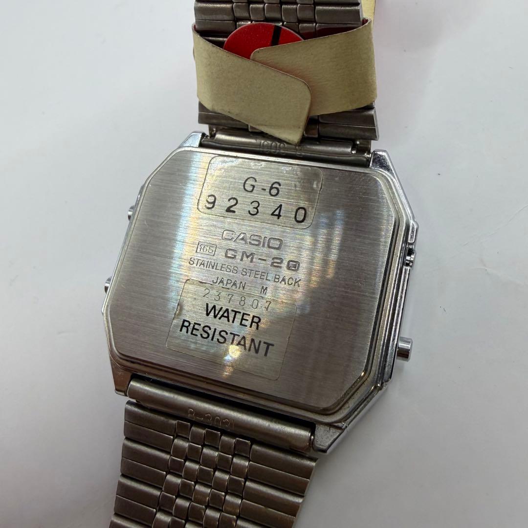 CASIO GM-20 Digital Men's Watch — Japanese