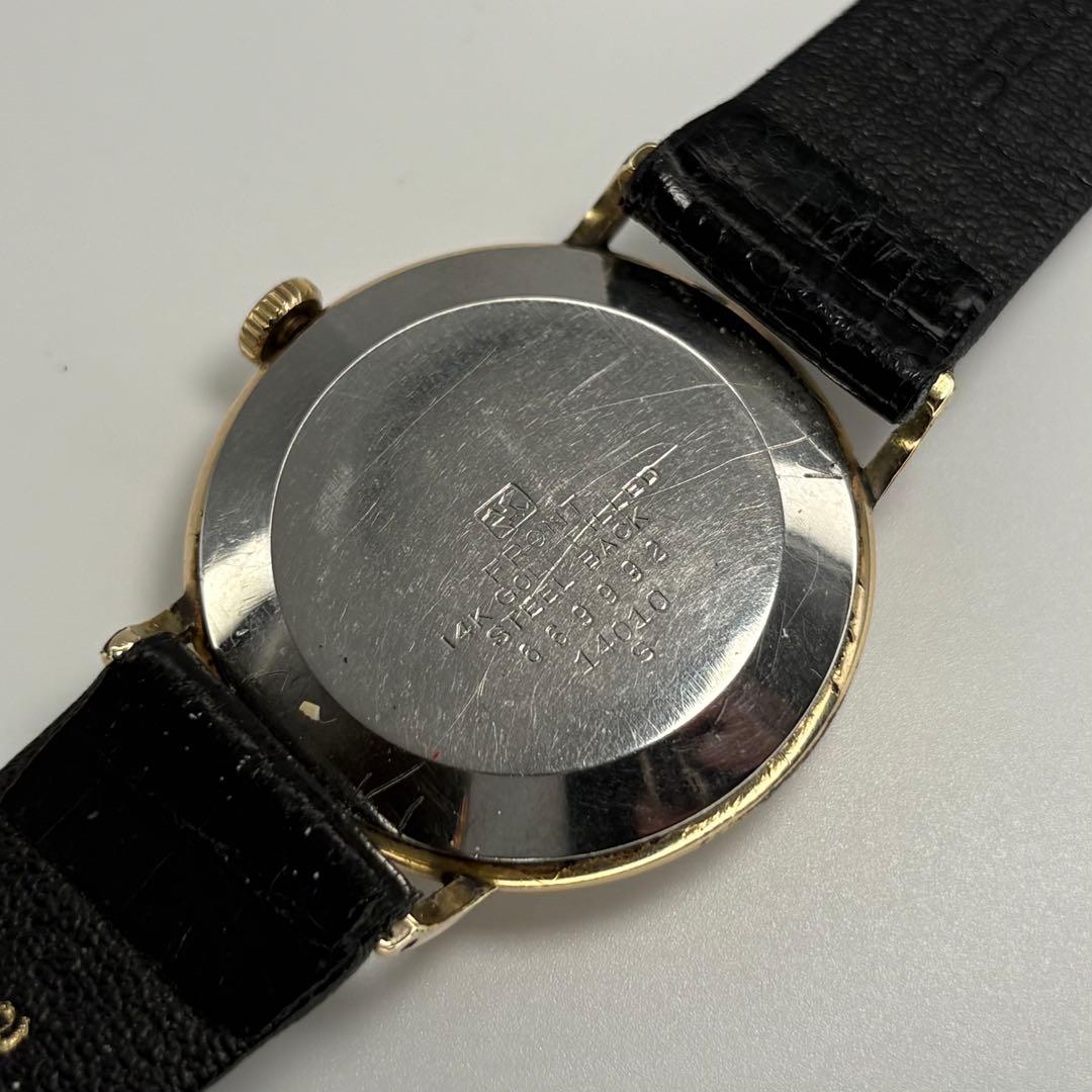 SEIKO Super 1950s 14KGF Manual Men's Watch — Japanese