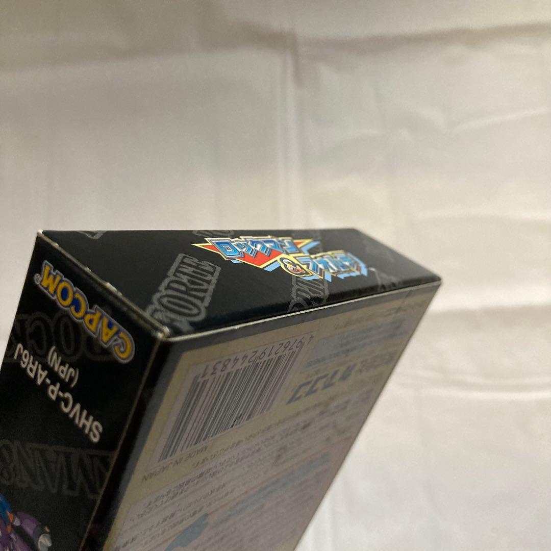 Super Famicom Rockman & Forte game cartridge and box for the Super Famicom console