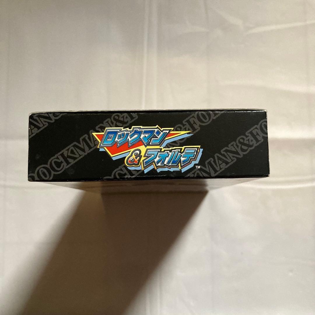 Super Famicom Rockman & Forte game cartridge and box for the Super Famicom console