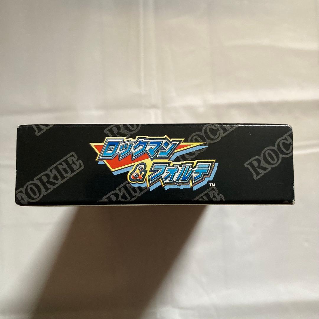 Super Famicom Rockman & Forte game cartridge and box for the Super Famicom console
