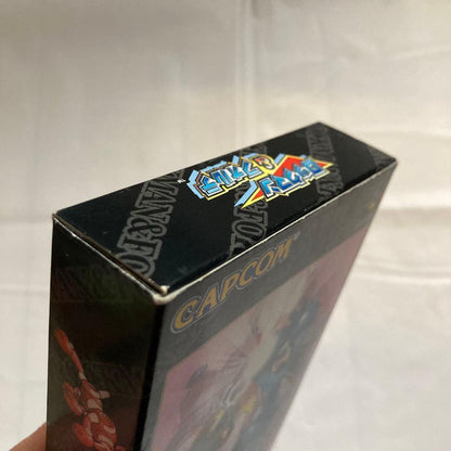 Super Famicom Rockman & Forte game cartridge and box for the Super Famicom console