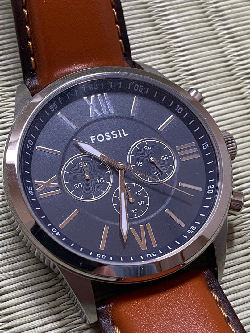FOSSIL Flynn BQ2125IE Quartz Men's Watch — Japanese