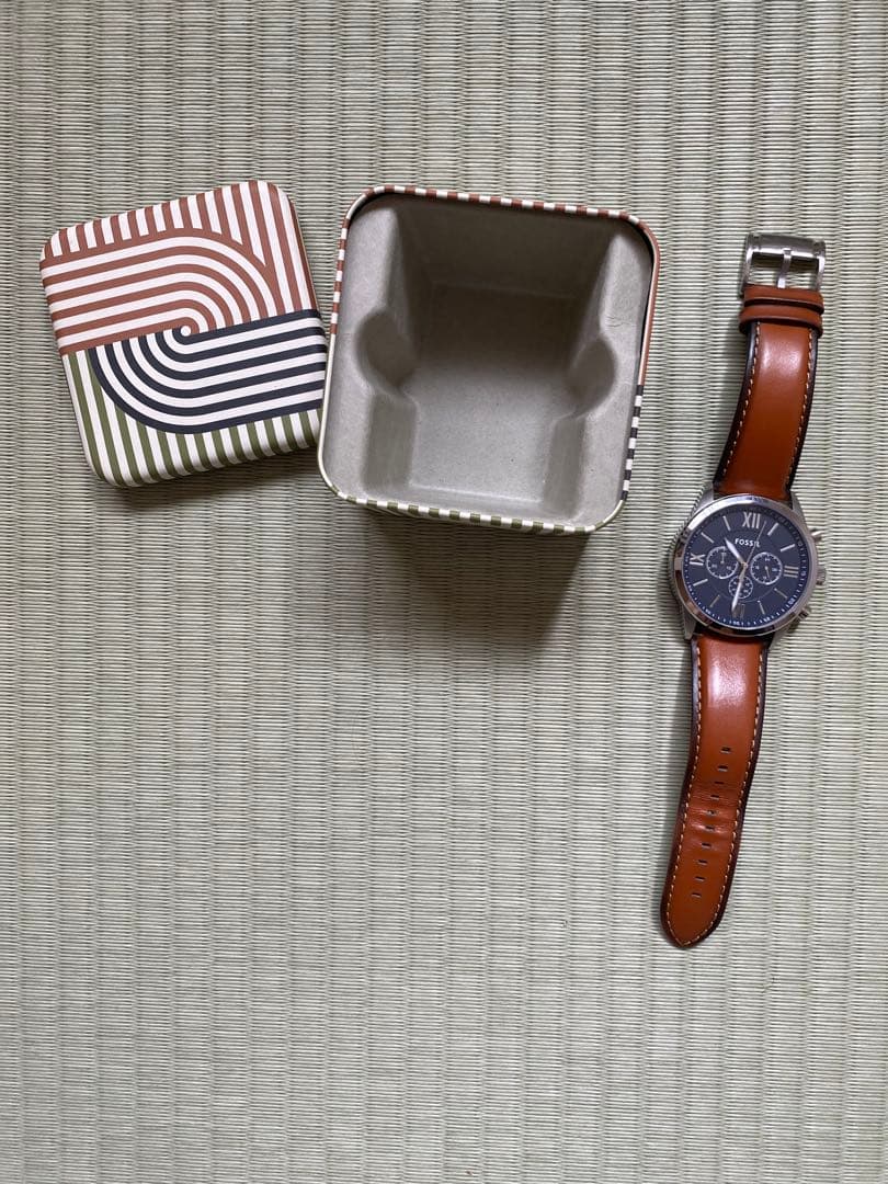 FOSSIL Flynn BQ2125IE Quartz Men's Watch — Japanese