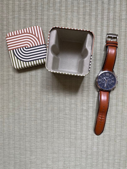 FOSSIL Flynn BQ2125IE Quartz Men's Watch — Japanese