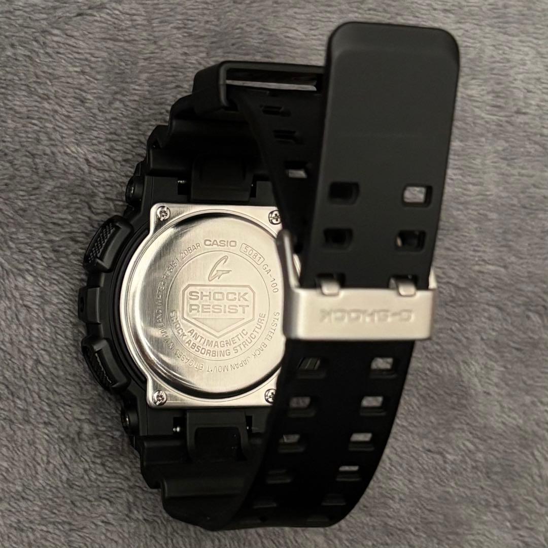 CASIO GA-100-1A1JF Digital Men's Watch — Japanese