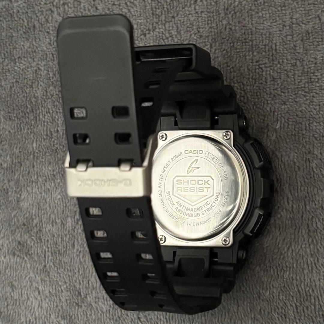 CASIO GA-100-1A1JF Digital Men's Watch — Japanese