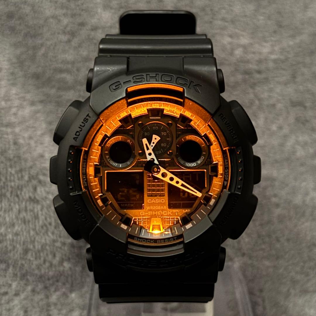 CASIO GA-100-1A1JF Digital Men's Watch — Japanese