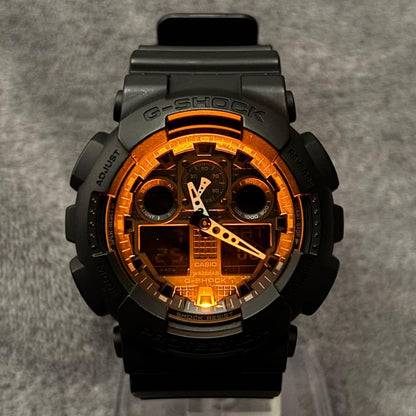 CASIO GA-100-1A1JF Digital Men's Watch — Japanese