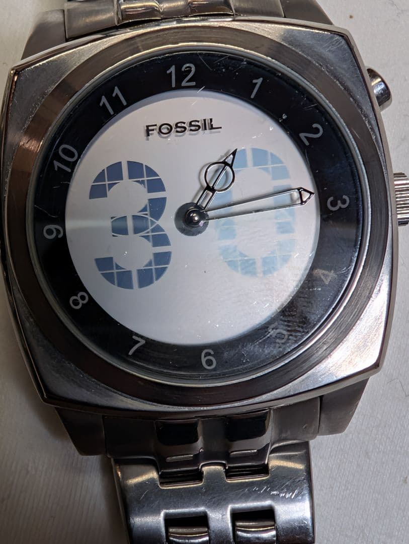 FOSSIL BG-1014 Digital Men's Watch — Japanese