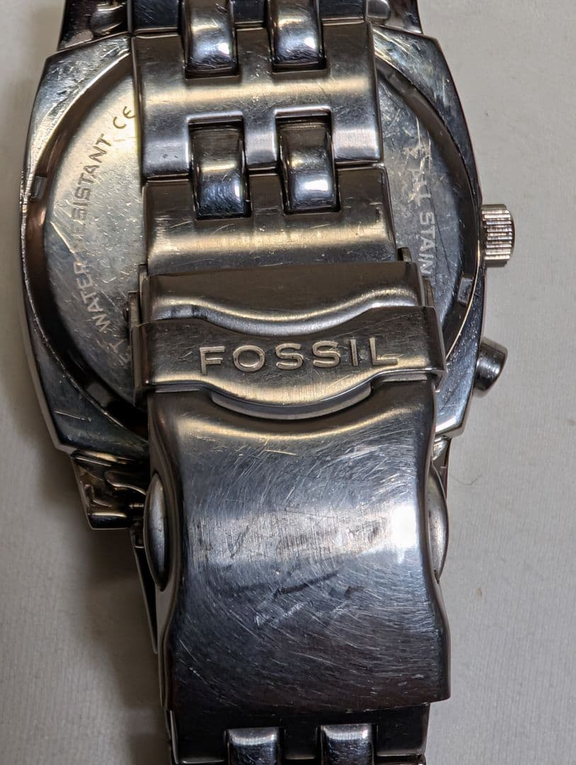 FOSSIL BG-1014 Digital Men's Watch — Japanese