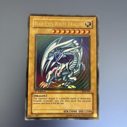 Yu-Gi-Oh Blue-Eyes White Dragon Ultra Rare — SDK-001 — Japanese