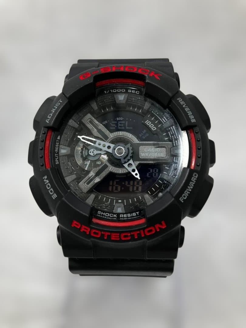 CASIO GA-110HR Digital Men's Watch — Japanese