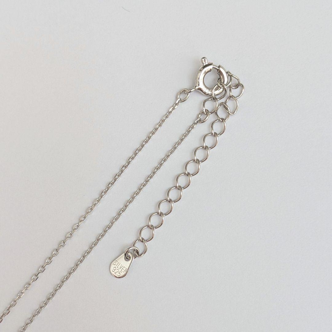 Akoya pearl necklace with 6-6.5mm pearls on sterling silver 925 chain, 40cm plus 5cm extension