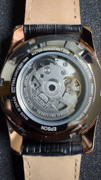 ORIENT Sun & Moon Automatic Men's Watch — Japanese
