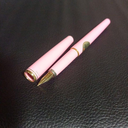 Pilot Lady vintage pink fountain pen H185 with fine 0.2mm nib from the 1980s in beautiful condition