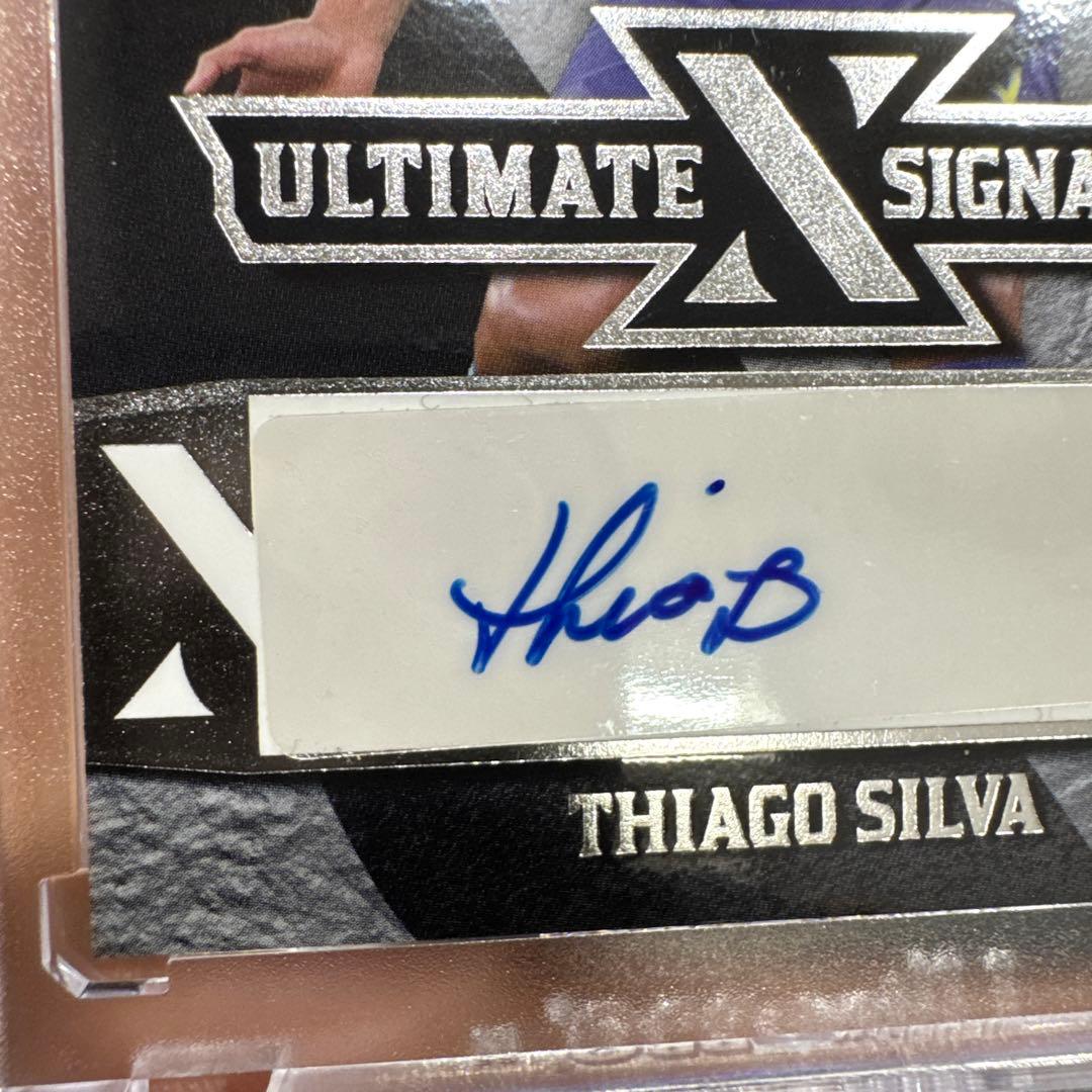 Thiago Silva Autograph Card — 8/10 — Japanese