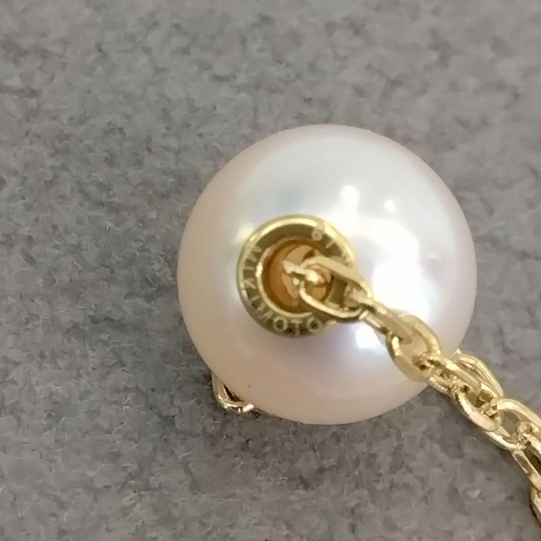 MIKIMOTO necklace with 7.1mm Akoya pearl on 42.5cm 18K yellow gold thread