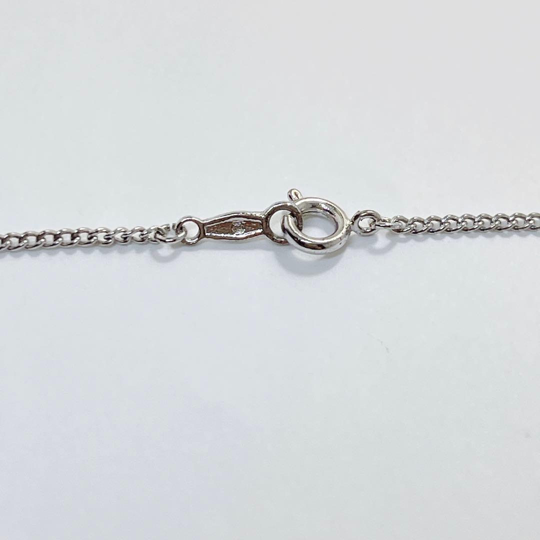 MIKIMOTO silver pearl necklace approximately 42 cm long weighing 3.8 grams