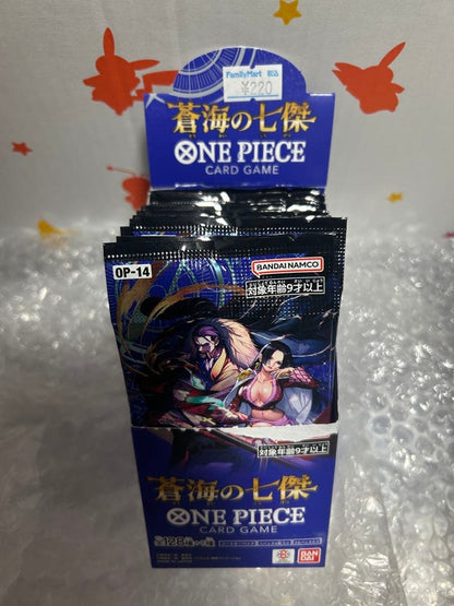 One Piece One Piece Card Game Unopened Box: 'Seven Warlords of the Sea' Box — Japanese