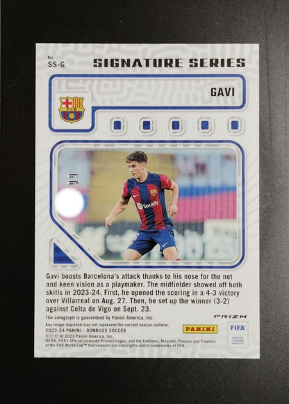 GAVI 99 Copies Worldwide PANINI Autographed Parallel — Japanese