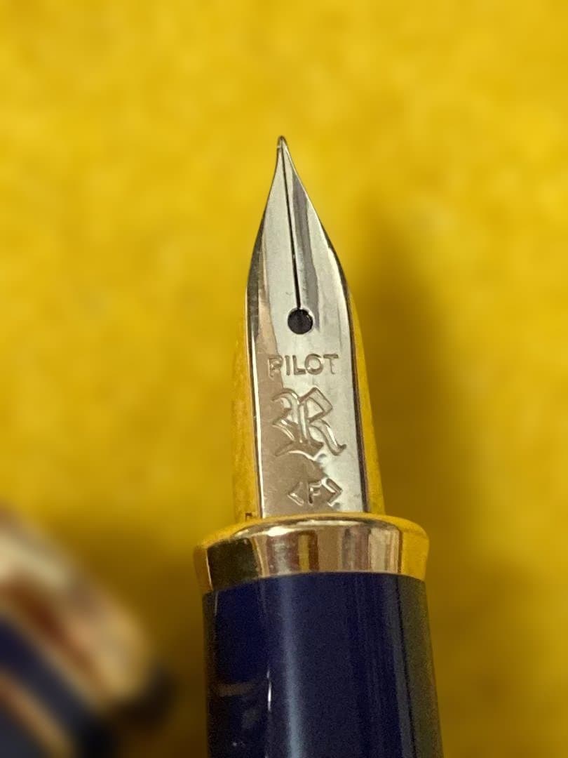 PILOT Fountain Pen PARIS ROISSY model with fine nib and 150mm length in sleek design
