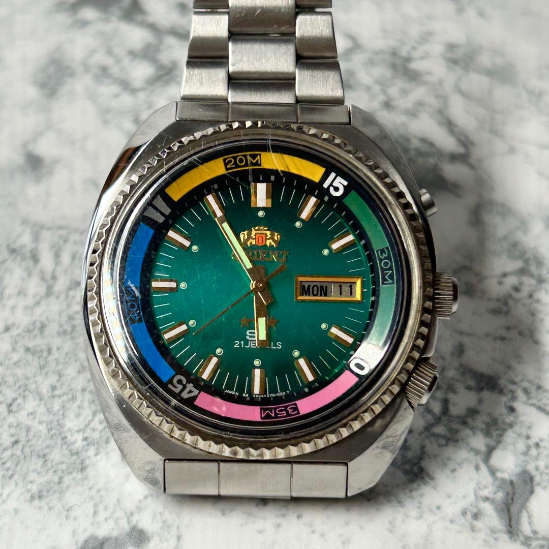ORIENT SKダイバー レインボー Automatic Men's Watch — Japanese