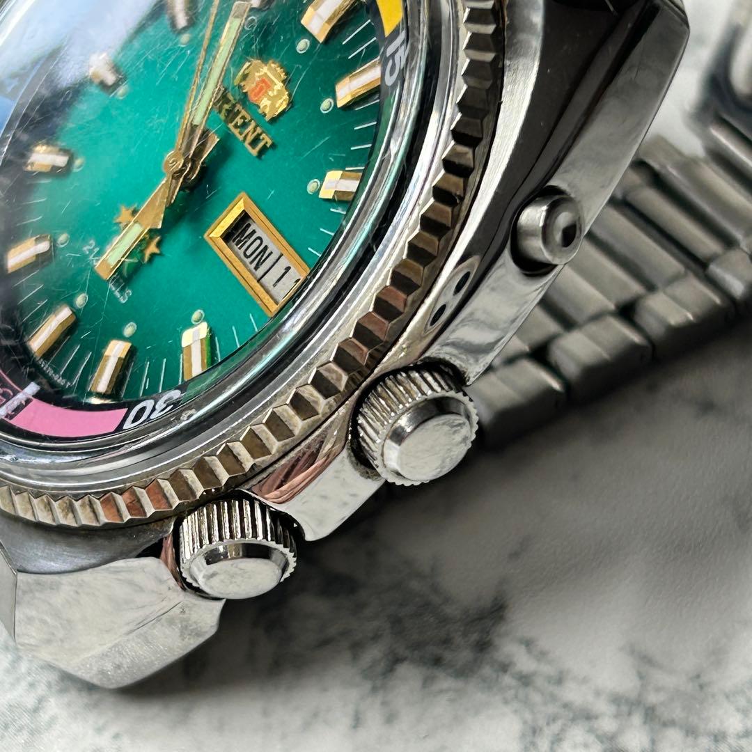 ORIENT SKダイバー レインボー Automatic Men's Watch — Japanese