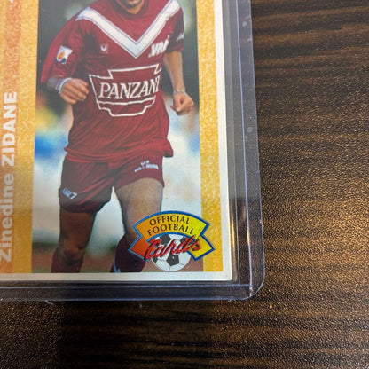 Soccer Card Messi Lewandowski Neymar Zidane 4-Card Set — Japanese