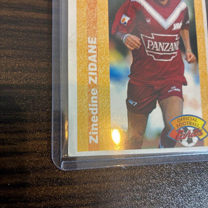 Soccer Card Messi Lewandowski Neymar Zidane 4-Card Set — Japanese