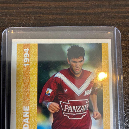 Soccer Card Messi Lewandowski Neymar Zidane 4-Card Set — Japanese