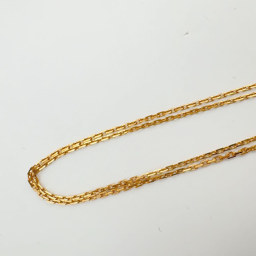MIKIMOTO necklace with diamond accents, K18 gold, and 5.9 to 6.7 mm pearls on a 39.5 cm chain