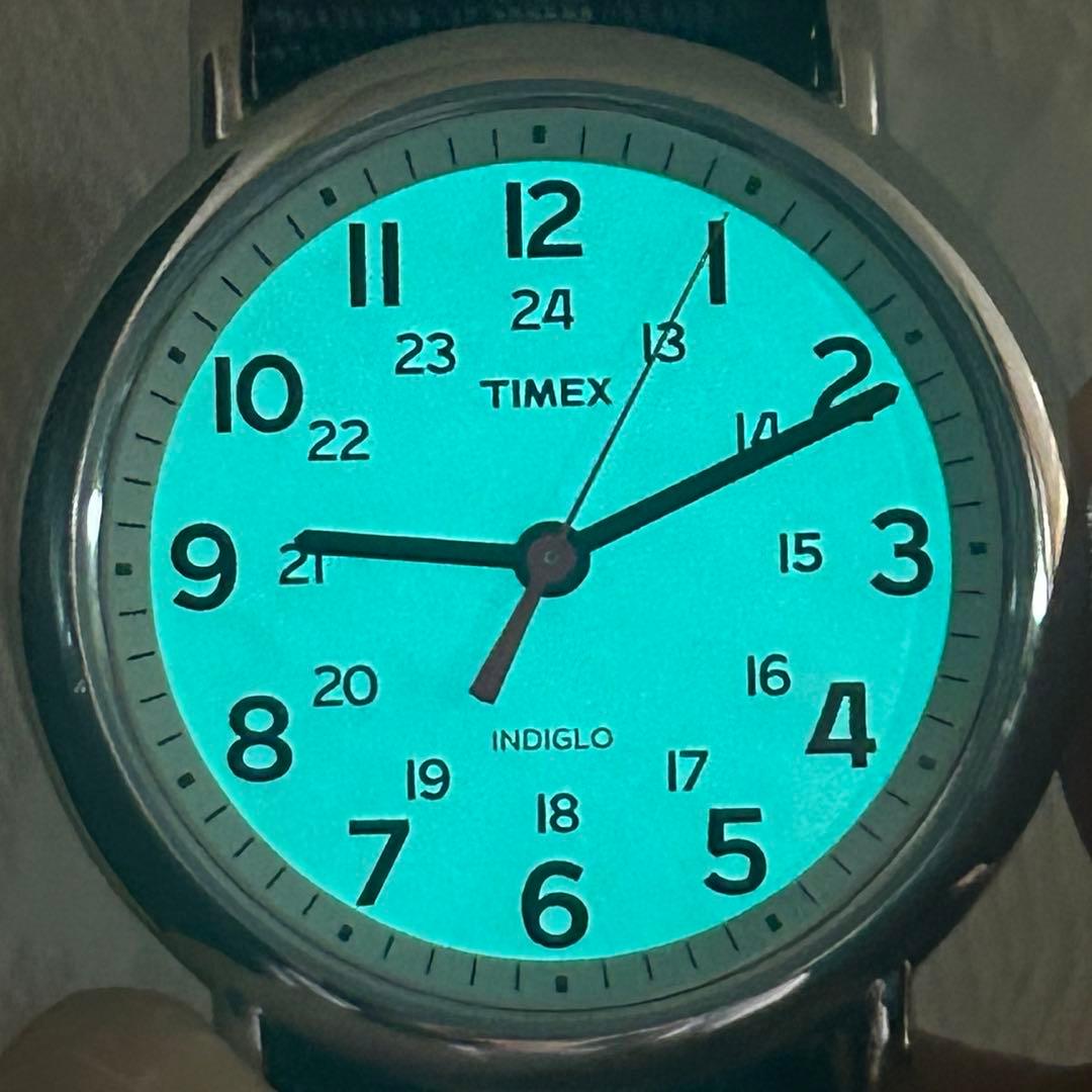 TIMEX Weekender Central Park Blue/Gray Quartz Men's Watch — Japanese