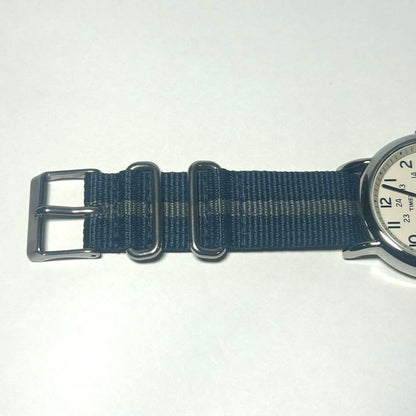 TIMEX Weekender Central Park Blue/Gray Quartz Men's Watch — Japanese