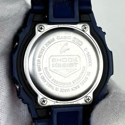 CASIO G-5600CC Solar Men's Watch — Japanese