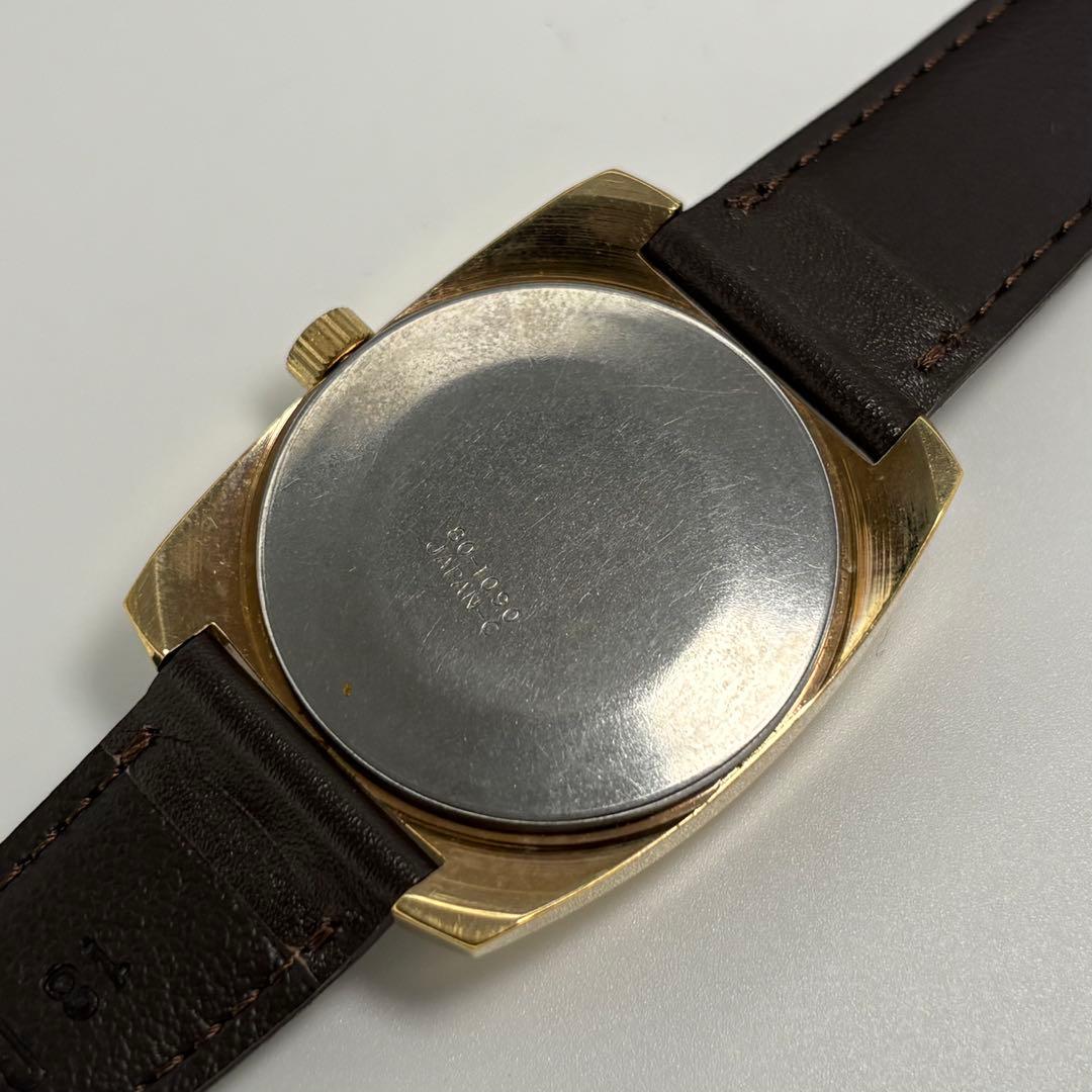SEIKO Tomoni 70s Tonneau Models Manual Men's Watch — Japanese