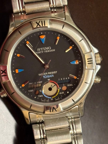 CASIO STN-408W Digital Men's Watch — Japanese