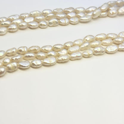 Tasaki SV 3-strand necklace featuring baroque pearls with a length of approximately 41cm