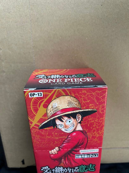 One Piece One Piece Card Game: The Will of the Faithful Box — Japanese