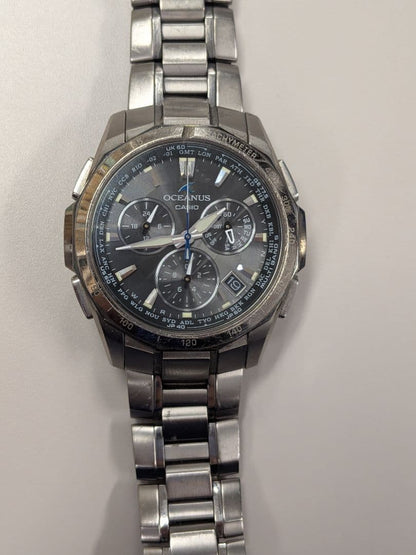 CASIO 初代マンタ CASIO OCEANUS 電波ソーラー Solar Men's Watch — Japanese